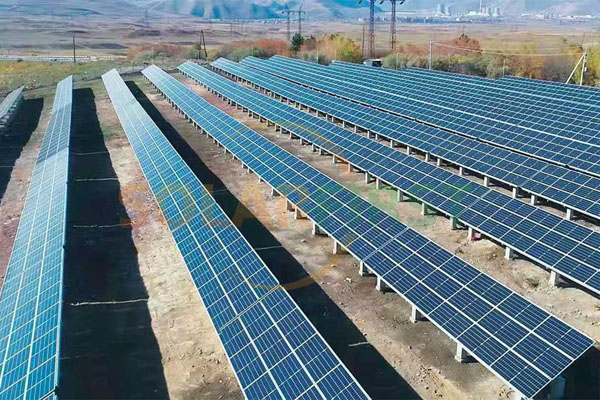 2MW Solar Ground Mounting Project in Armenia 2019