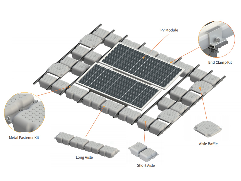SolFirsTech FLOATING SOLAR MOUNT (TGW03)02