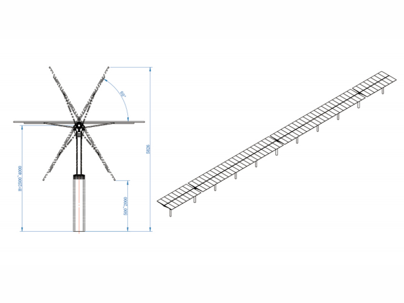 Horizon D+ Series Multi-Point Drive Single Axis Solar Tracking Systems02