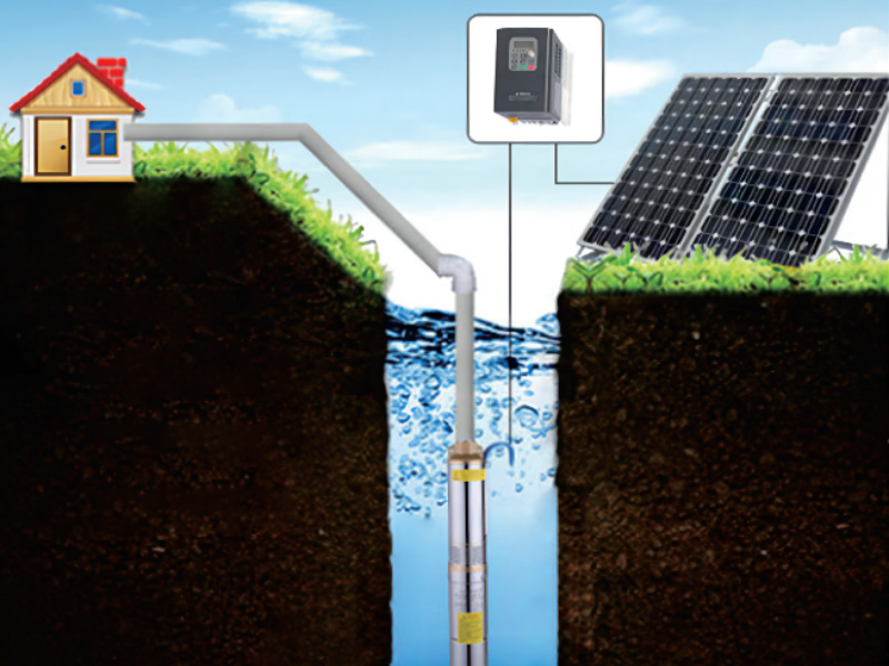 Solar AC Pumping System