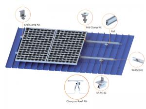 SolFirsTech 금속 루프 마운트 - KLIP LOK 루프 클램프