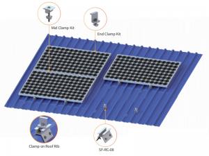 SolFirsTech 금속 루프 마운트 - 사다리꼴 루프 클램프