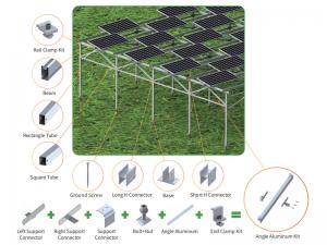 SolFirsTech 농업용 태양광 마운트