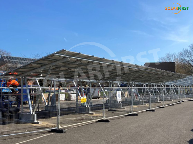 서드베리 300KWp 탄소강 방수 카포트