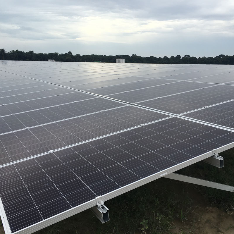 2019년 말레이시아 13MW PHC 파일 지상 설치 프로젝트