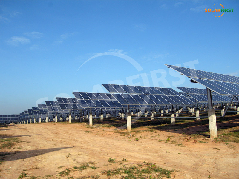 태국 120MW 플랫 단축 추적 프로젝트