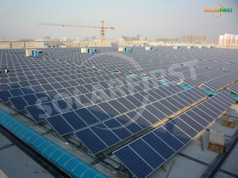 푸젠 취안저우 2.8MW 고정 지지 지붕 프로젝트