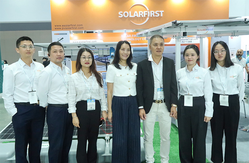 SolFirsTech 그룹, 태국 재생에너지 전시회에서 빛나다