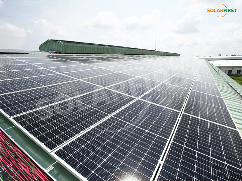 베트남 15MW 옥상 발전소 프로젝트