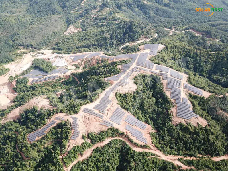 말레이시아 48.9MW 지상 발전소 프로젝트