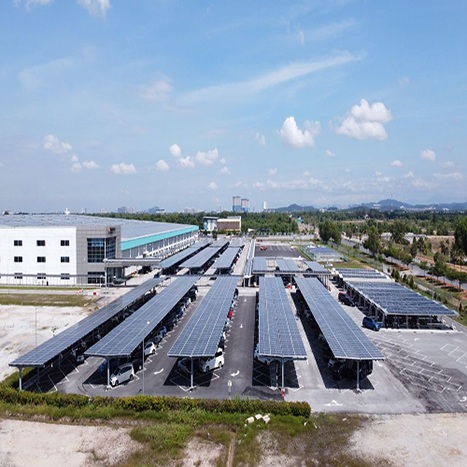 2019년 말레이시아 1.6MW 태양광 카포트 프로젝트