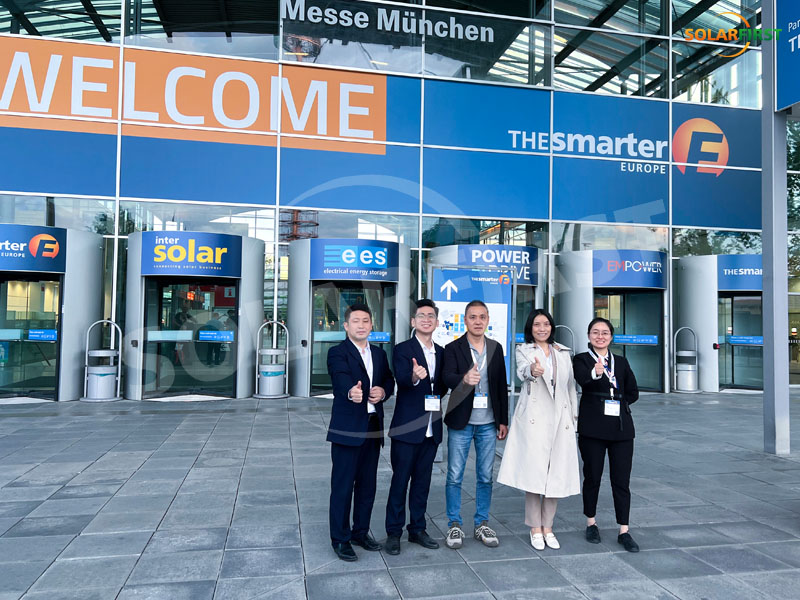 SolFirsTech의 Intersolar Europe 전시회가 성공적이었습니다. SolFirsTechully 결론