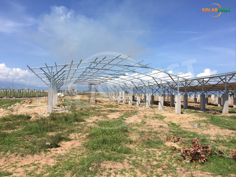 베트남 15MW 농장 창고 지원 프로젝트