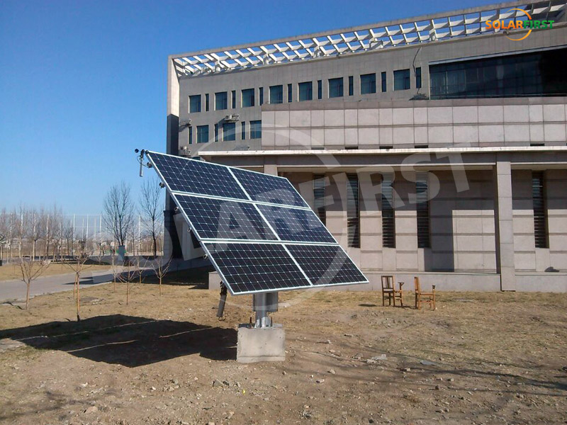 천진상업대학교 1.8KW 이중축 추적 프로젝트