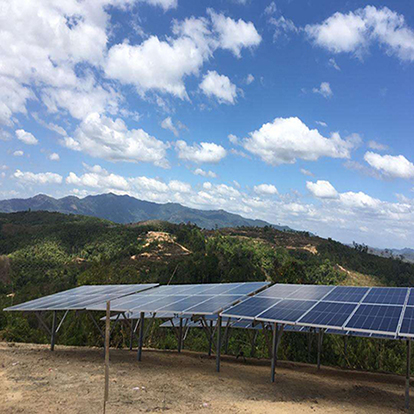 2020년 말레이시아 48.9MW 래밍 파일 지반 설치 프로젝트